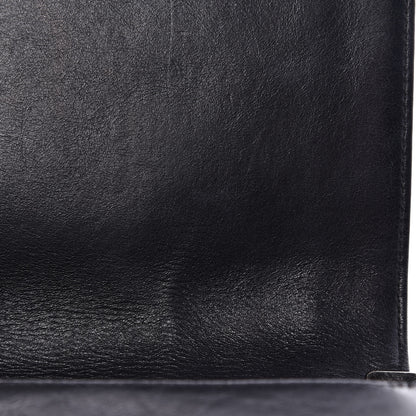 Chanel Calfskin Embossed Stitch Large Boy Flap Black 15 of 19