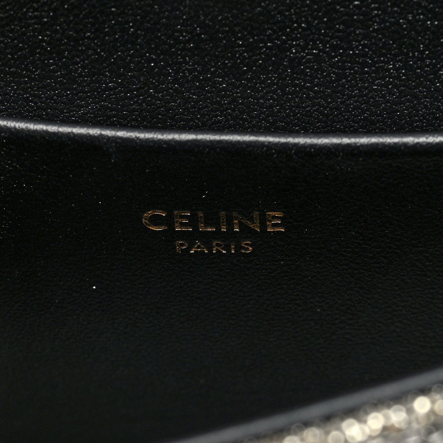 Glitter Textile Teen Victoire Bag Gold
