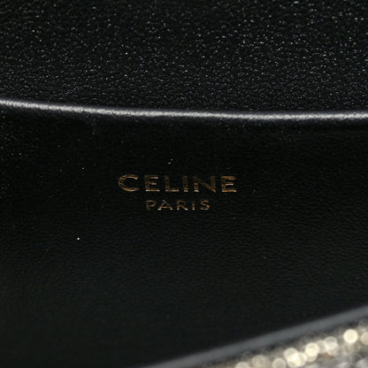 Celine Glitter Textile Teen Victoire Bag Gold 6 of 9