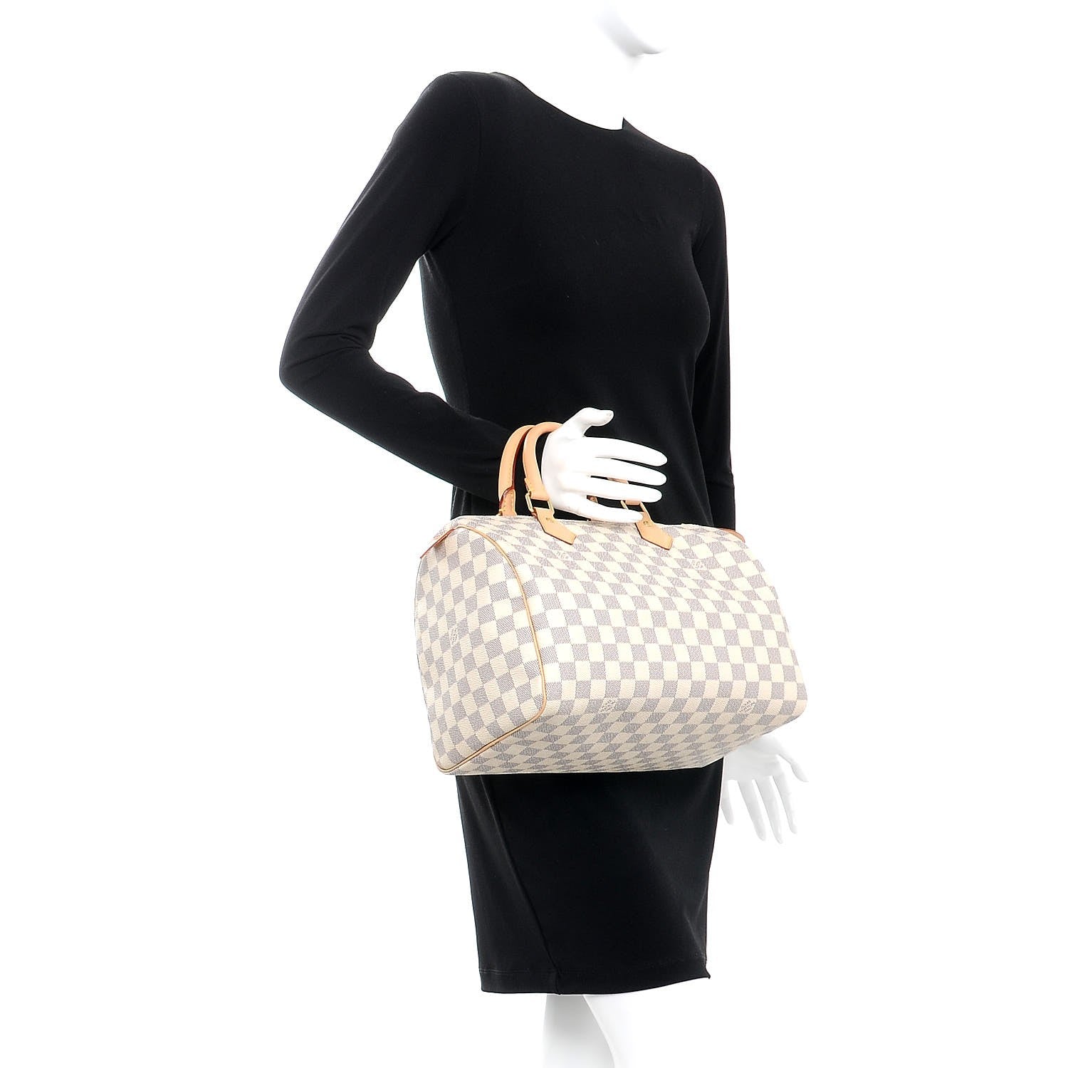 Louis Vuitton Damier Azur Speedy 30 2 of 6