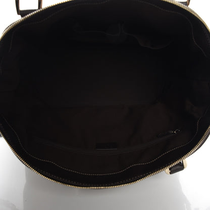 Gucci Crystal Monogram Large GG Charm Dome Satchel Dark Brown 6 of 8