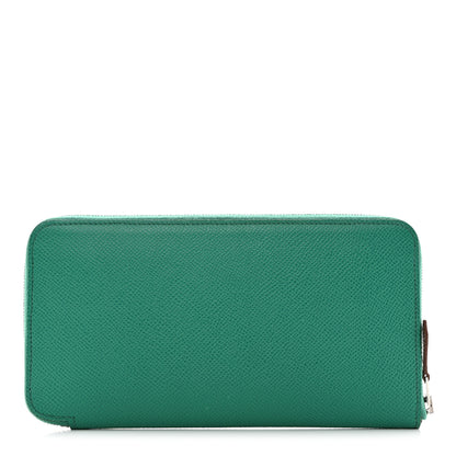 Hermes Epsom Silk'In Wallet Vert Jade 1 of 7