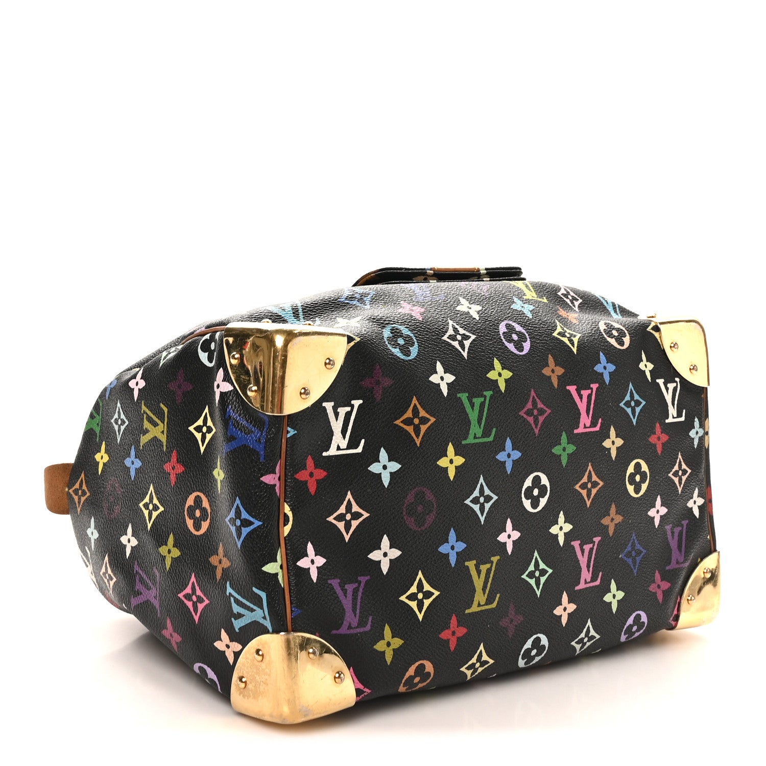 Louis Vuitton Monogram Multicolor Speedy 30 Black 4 of 12