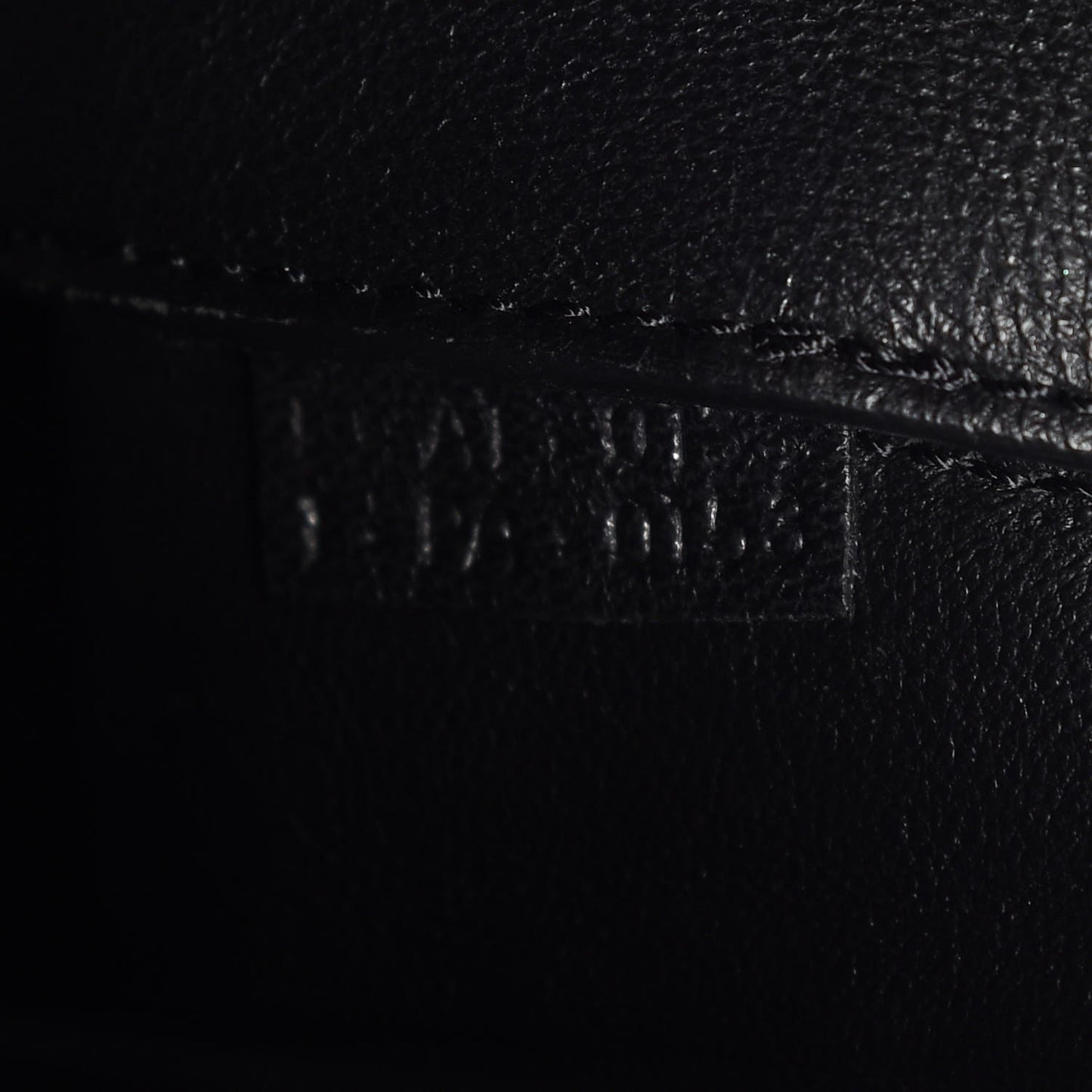 Supple Calfskin Medium Edge Shoulder Bag Black