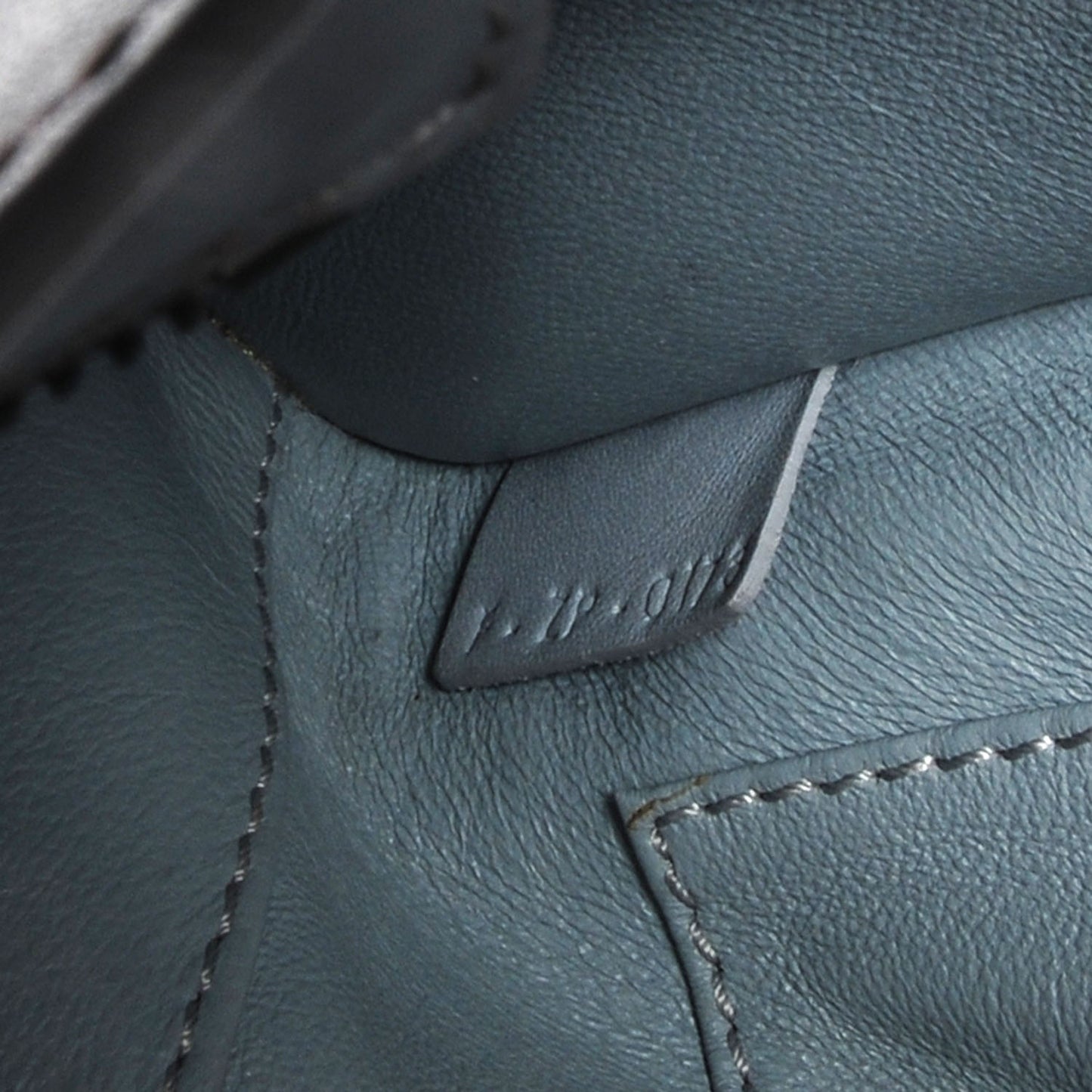 Smooth Calfskin Nano Luggage Glacier