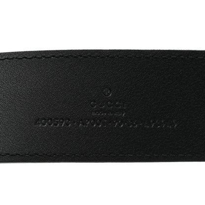 Gucci Plutone Calfskin Double G 40mm Belt 90 36 Black 5 of 6