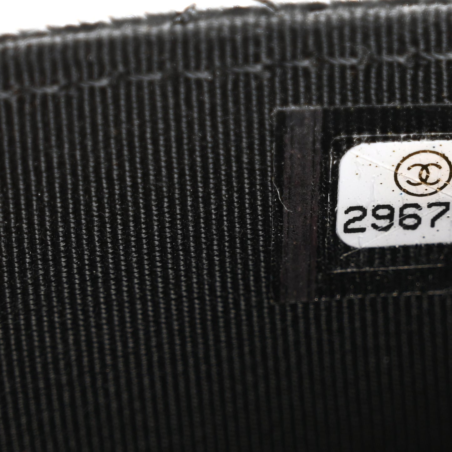 Caviar Quilted Flap Card Holder Wallet Black