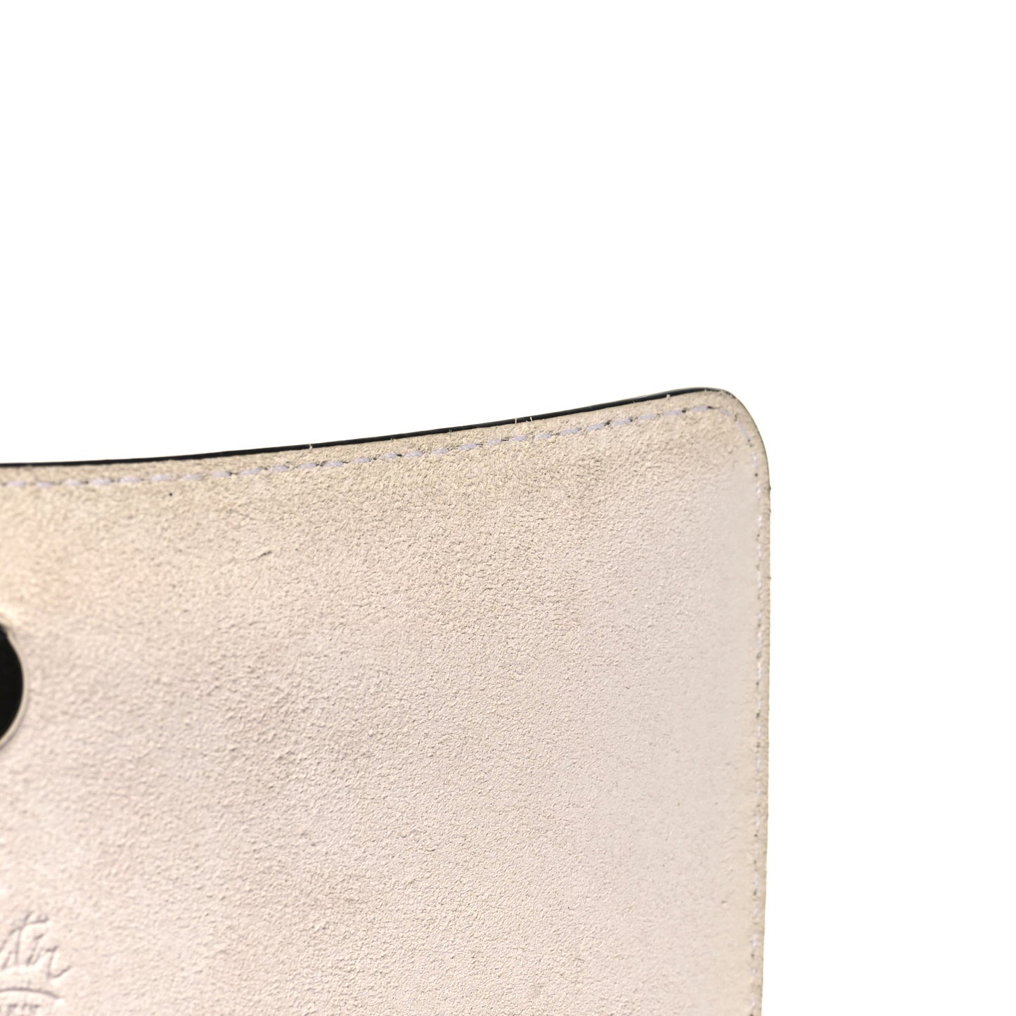 Calfskin Love RubyLou Clutch White