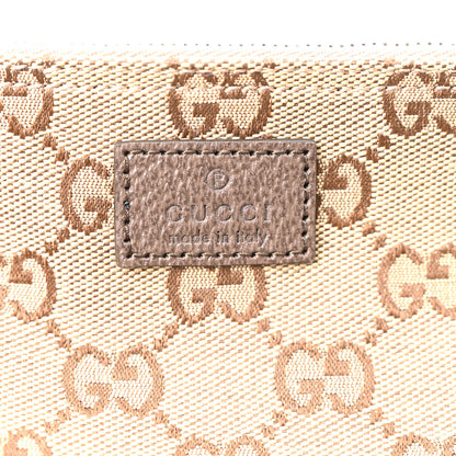 Gucci GG Monogram Web Large Giglio Tote Beige Brown 7 of 10