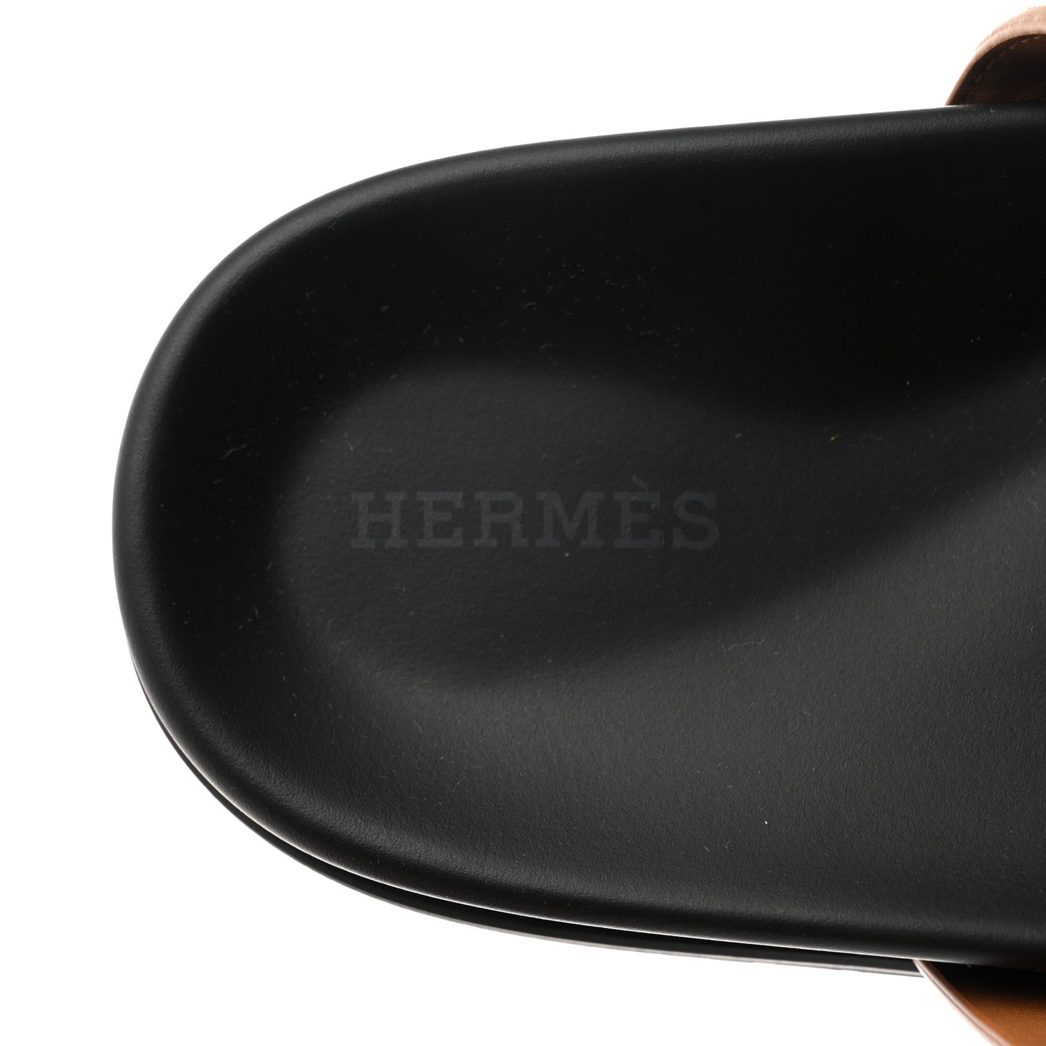 Hermes Suede Goatskin Womens Chypre Sandals 38 Naturel 7 of 9