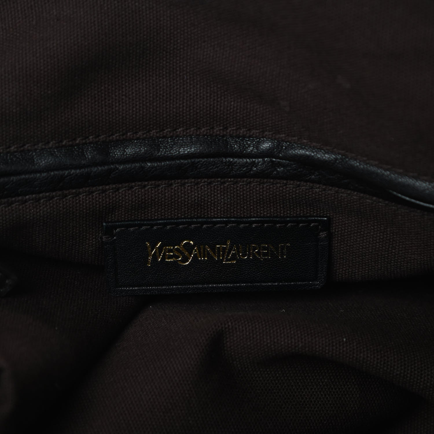 Saint Laurent Pebbled Lambskin Medium Easy Sac Tan 6 of 10