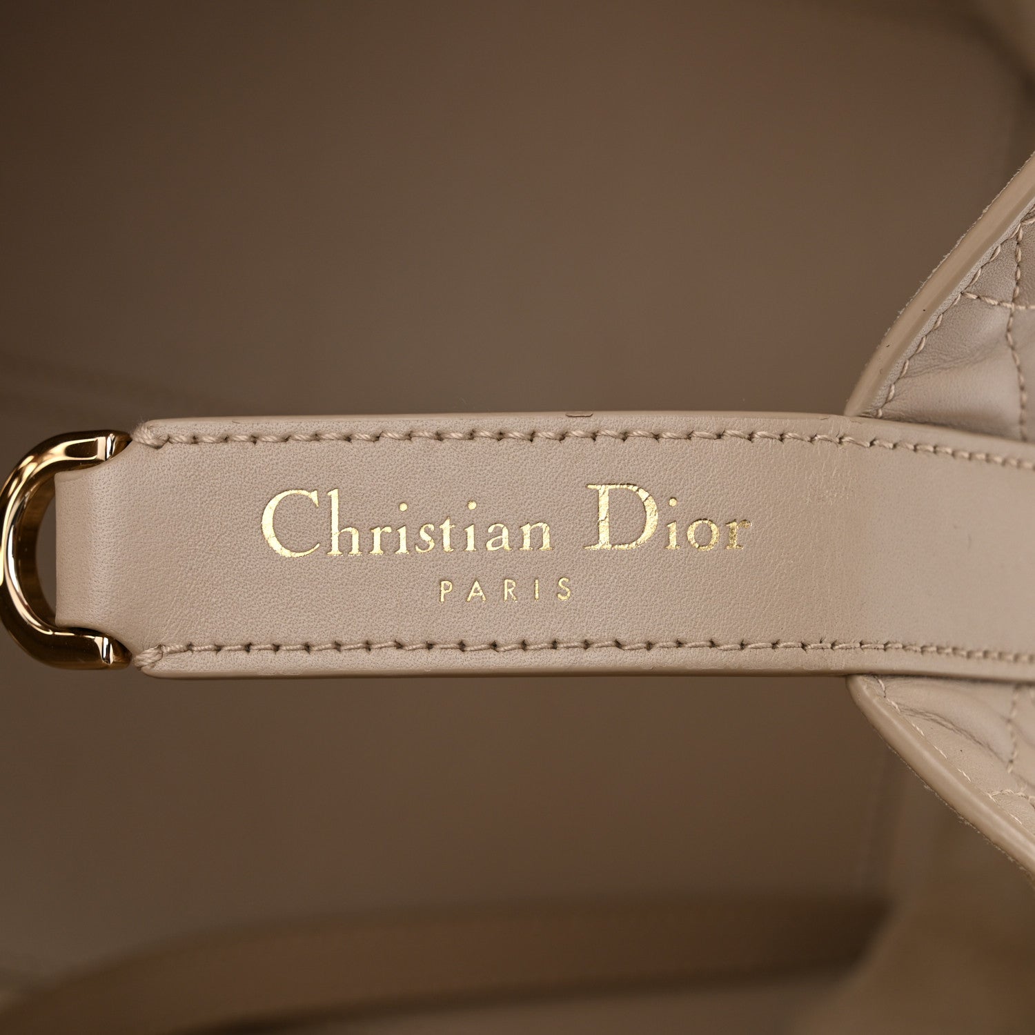 Christian Dior Calfskin Macrocannage Medium Toujours Tan 6 of 9
