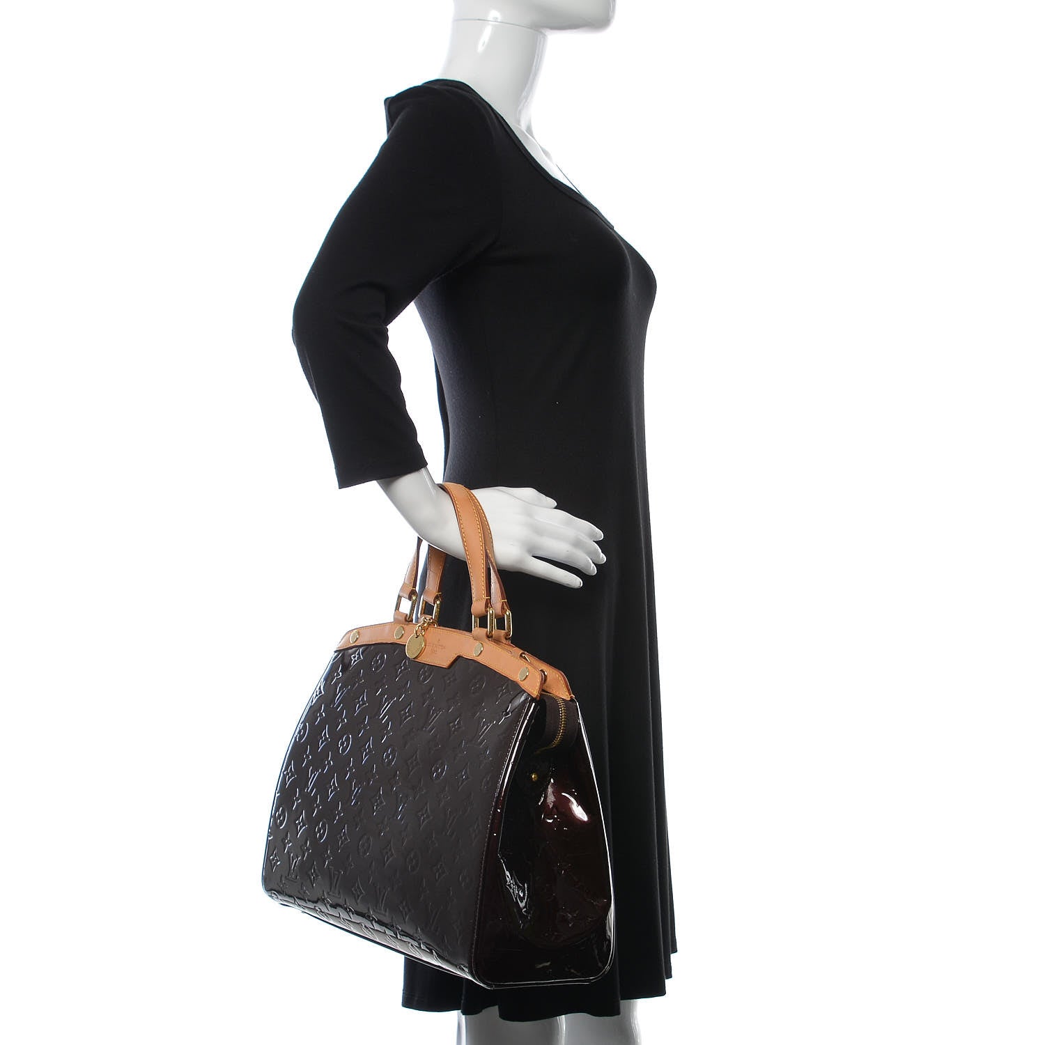 Louis Vuitton Vernis Brea GM Amarante 2 of 17