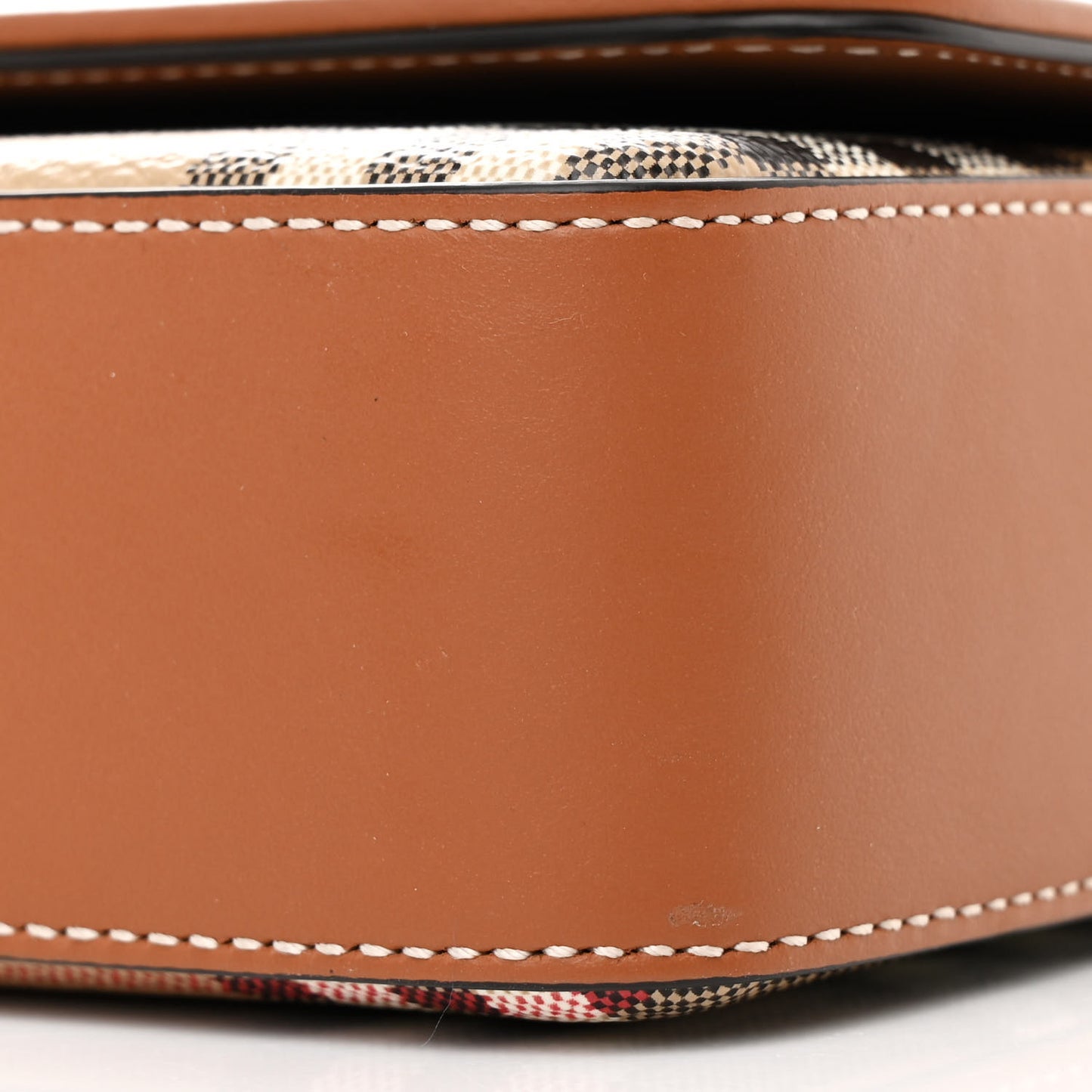 E-Canvas Vintage Check Hampshire Crossbody Archive Beige