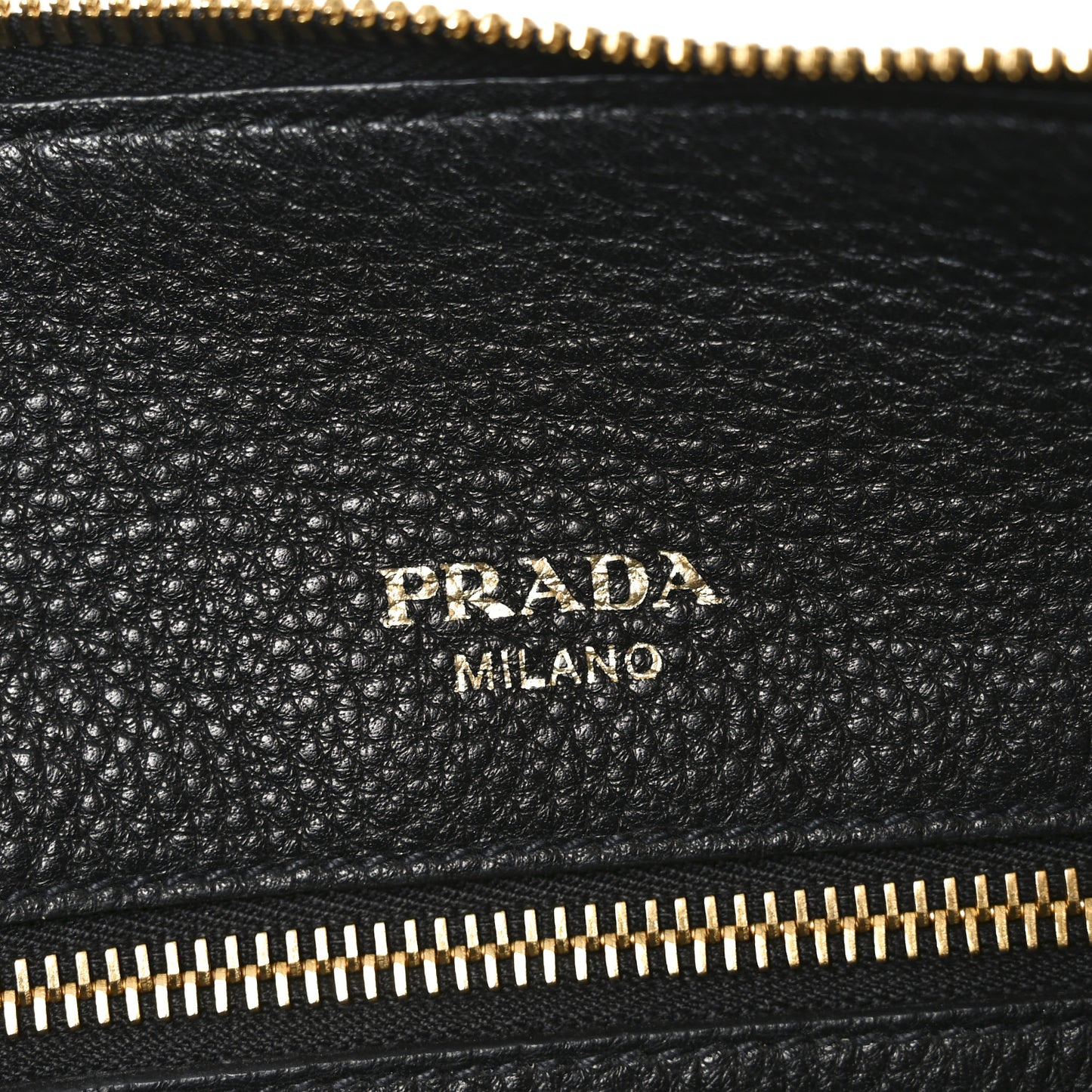 Vitello Daino Tote Black