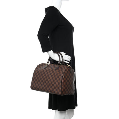 Louis Vuitton Damier Ebene Speedy 30 2 of 11