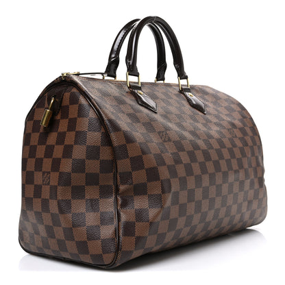 Louis Vuitton Damier Ebene Speedy 35 3 of 11