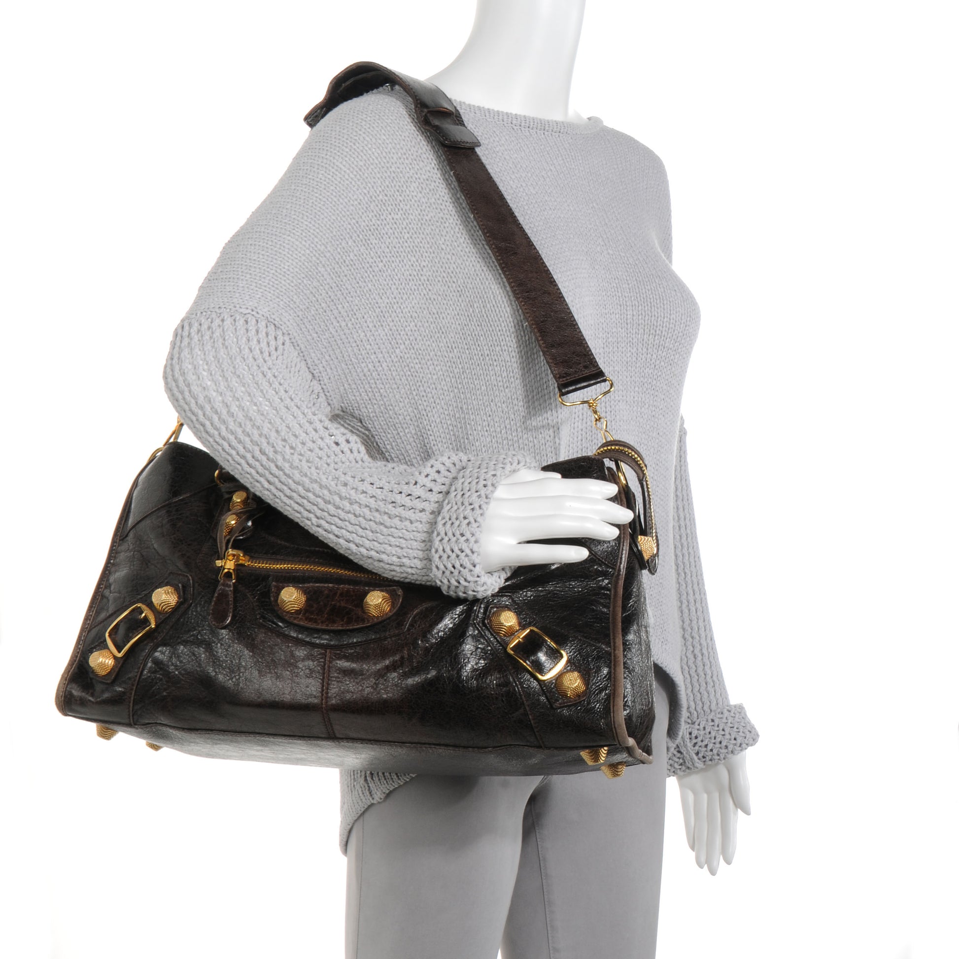 Balenciaga Chevre Giant 21 Gold Hardware Part Time Cafe 2 of 10