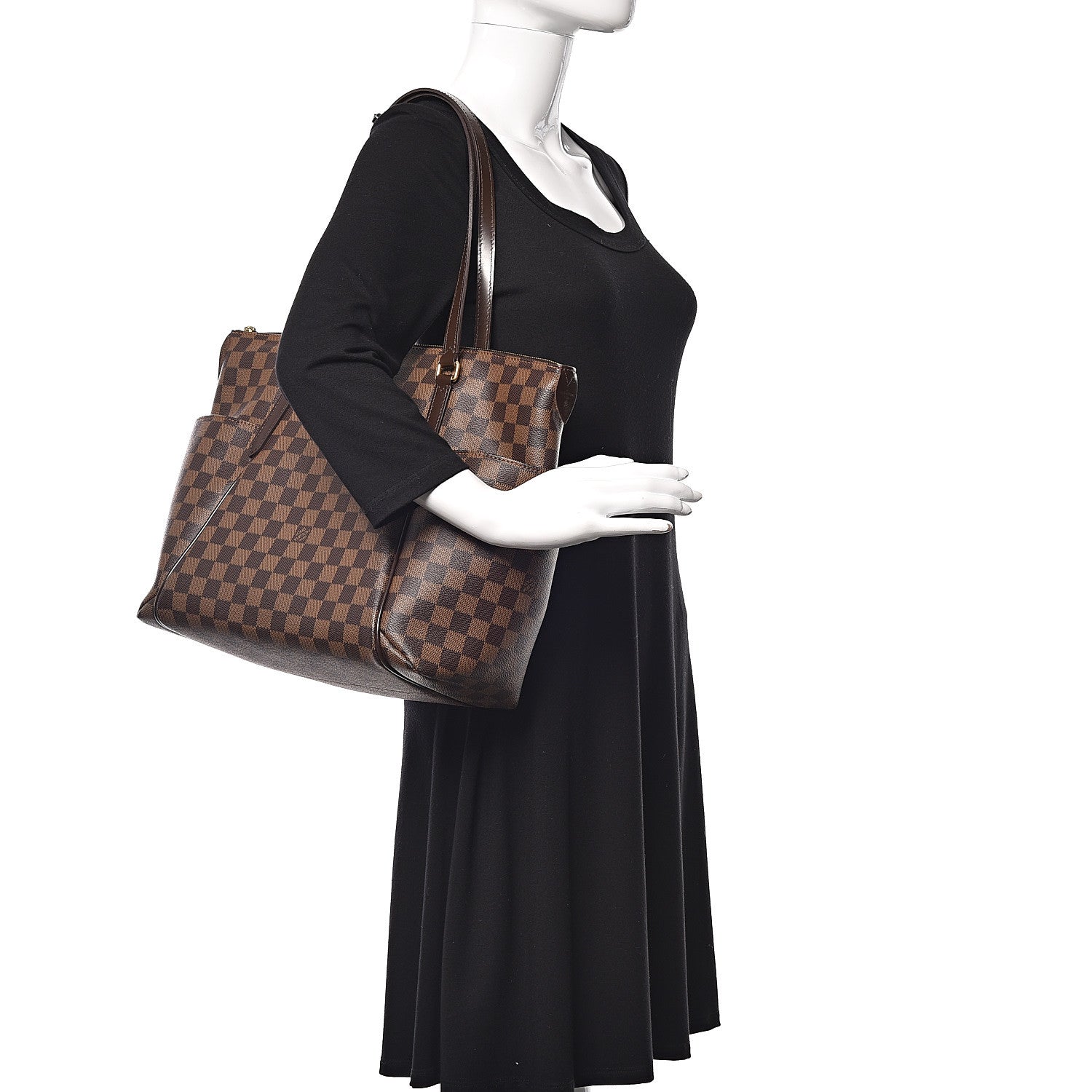 Louis Vuitton Damier Ebene Totally MM 2 of 9