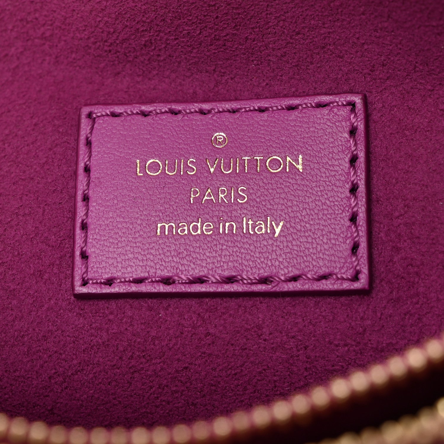 Louis Vuitton Lambskin Embossed Monogram Coussin BB Orchid 5 of 11
