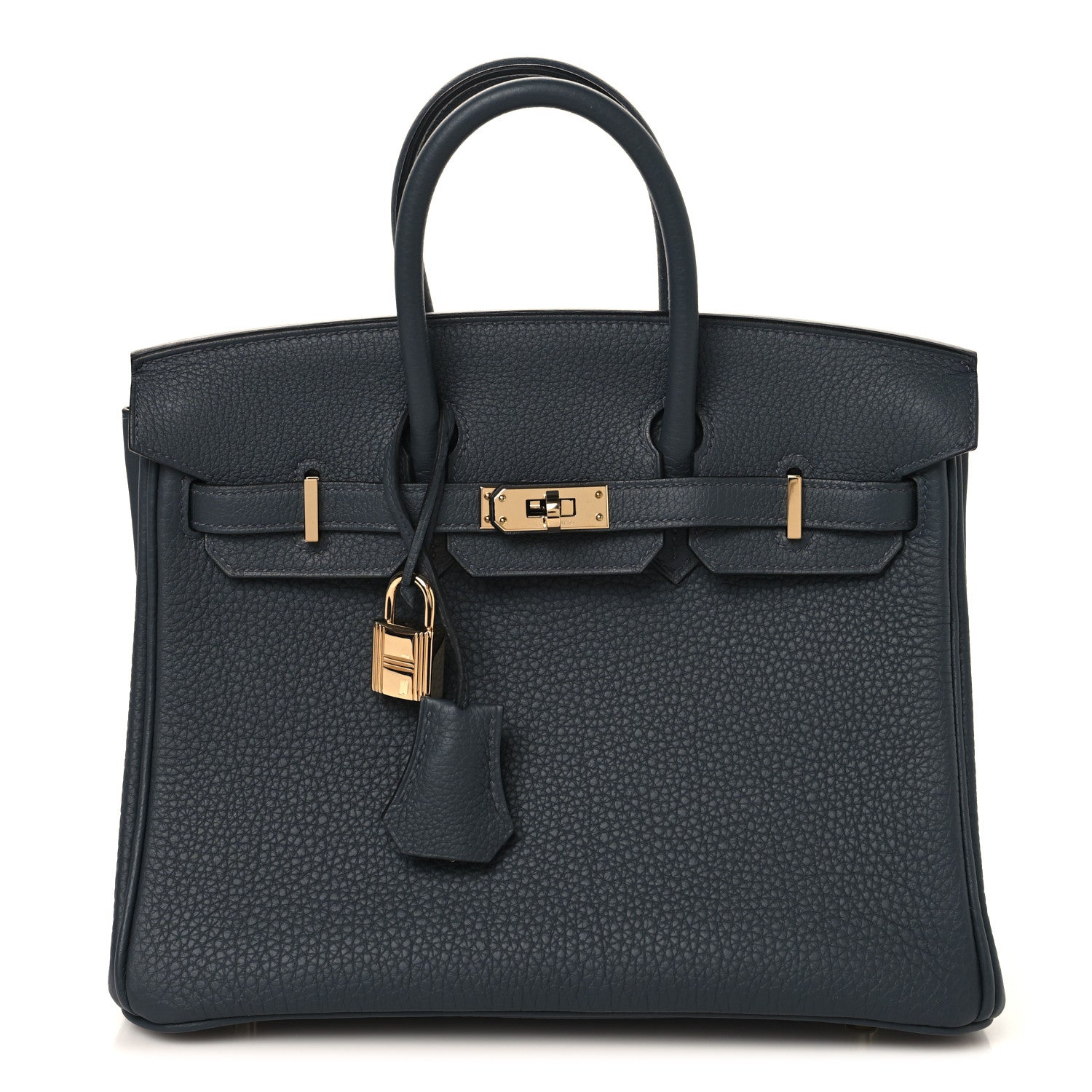 Hermes Togo Birkin 25 Gris Misty 1 of 13