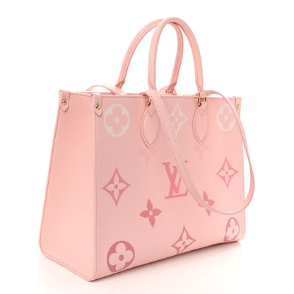 Louis Vuitton Empreinte Monogram Giant Onthego MM Degrade Rose 3 of 10