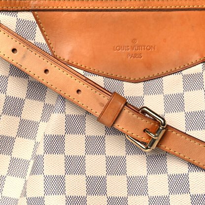 Louis Vuitton Damier Azur Siracusa MM 13 of 18