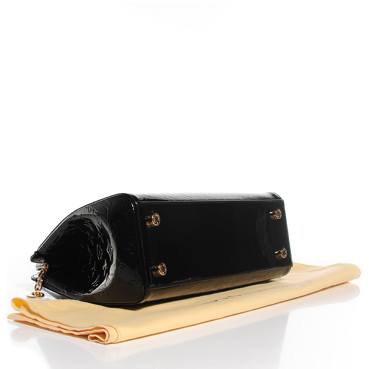 Louis Vuitton Vernis Brea MM Black 4 of 7