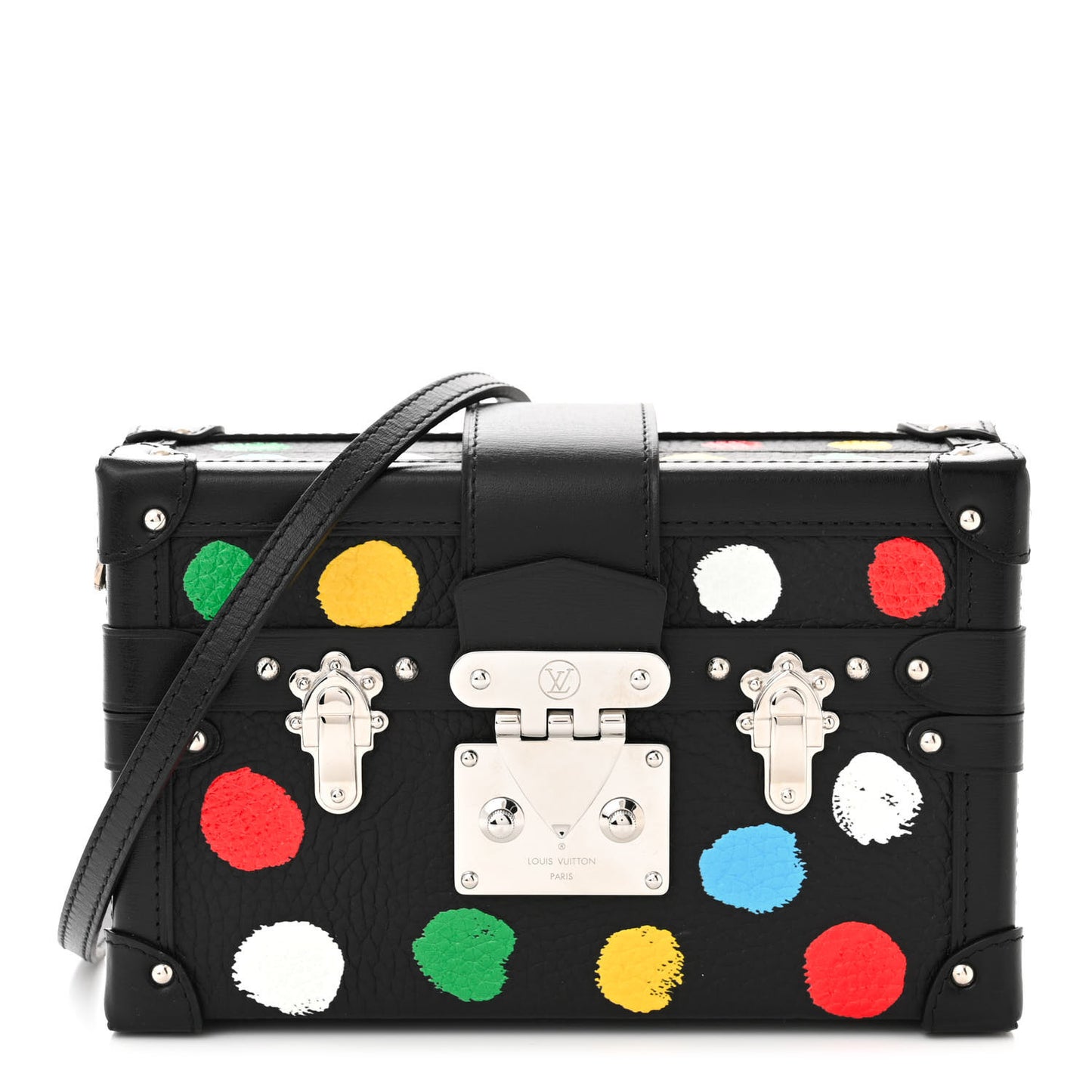 LV X YK Taurillon Petite Malle Black