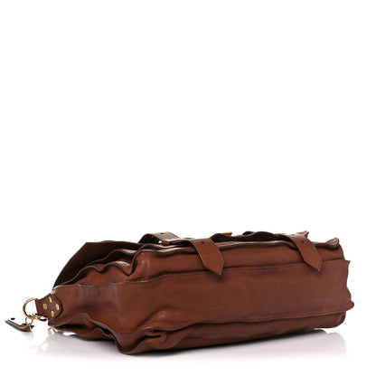 Proenza Schouler Lambskin Large PS1 Satchel Saddle 4 of 25