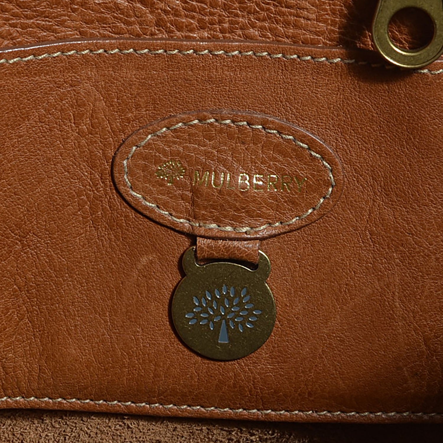 Mulberry Natural Leather Bayswater Oak 6 of 11