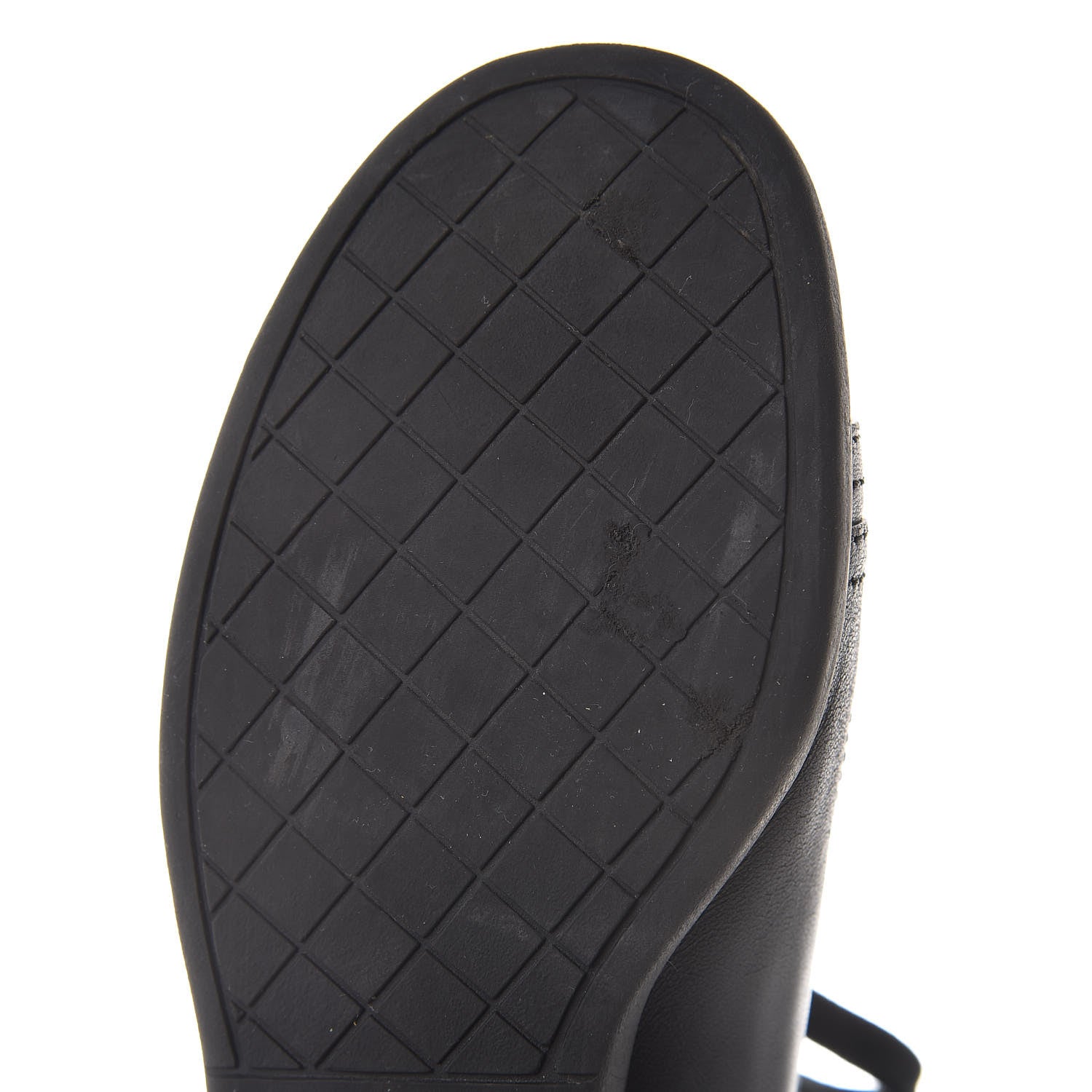 Chanel Lambskin Patent Cap Toe CC Sneakers 35 Black 10 of 11