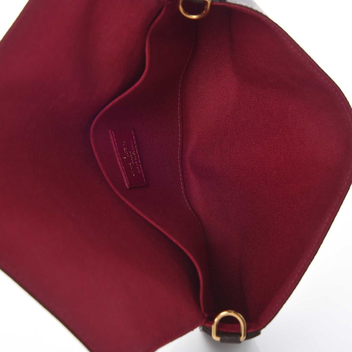 Monogram Pochette Felicie Chain Wallet Fuchsia