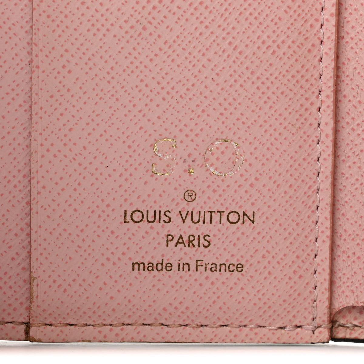 Louis Vuitton Monogram Zoe Wallet Rose Ballerine 6 of 12