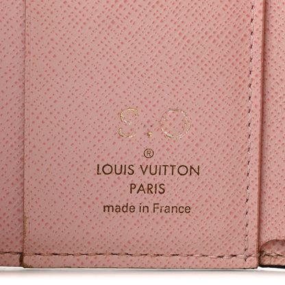 Louis Vuitton Monogram Zoe Wallet Rose Ballerine 6 of 12