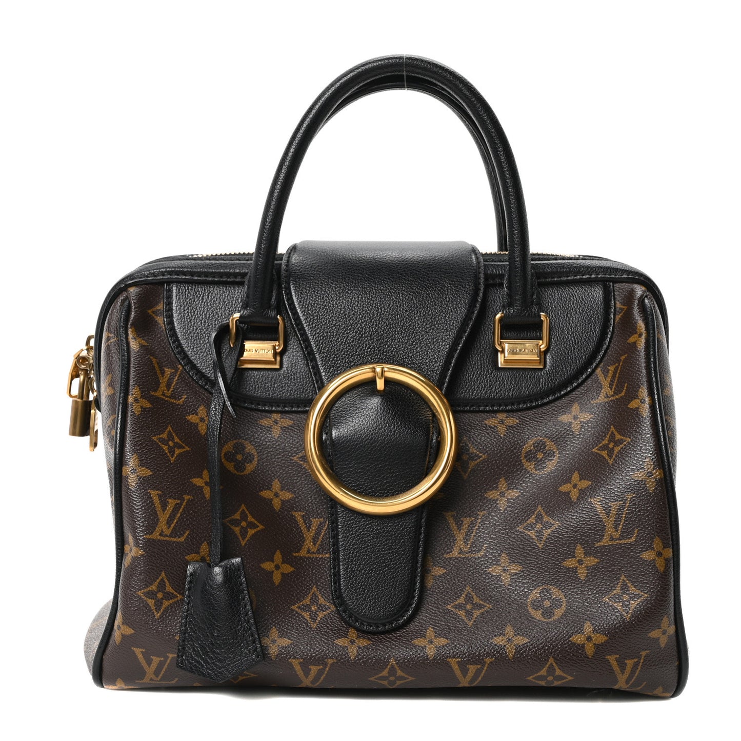 Monogram Golden Arrow Speedy Black