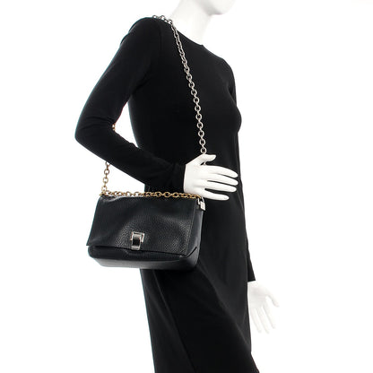 Proenza Schouler Pebbled Calfskin Small Courier Black 2 of 11