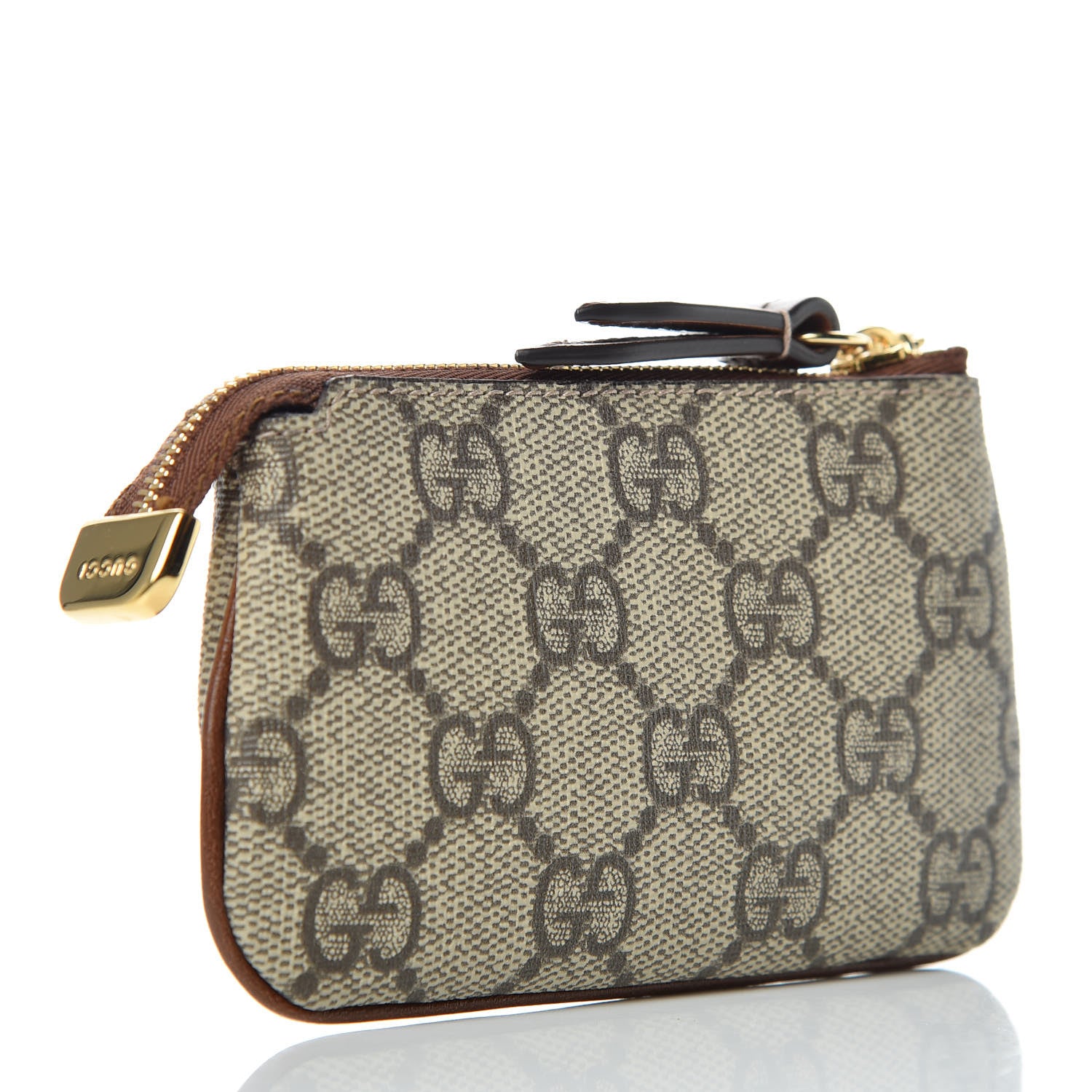 Gucci GG Supreme Monogram Key Case Brown 3 of 8