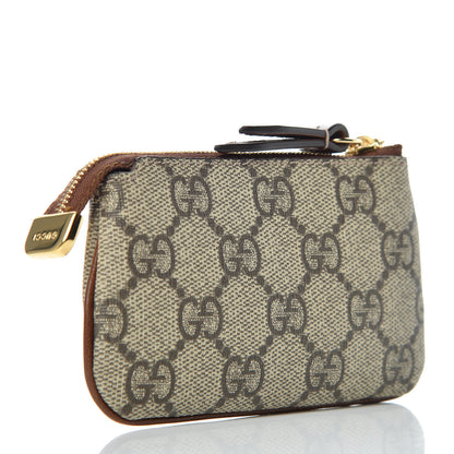 Gucci GG Supreme Monogram Key Case Brown 3 of 8