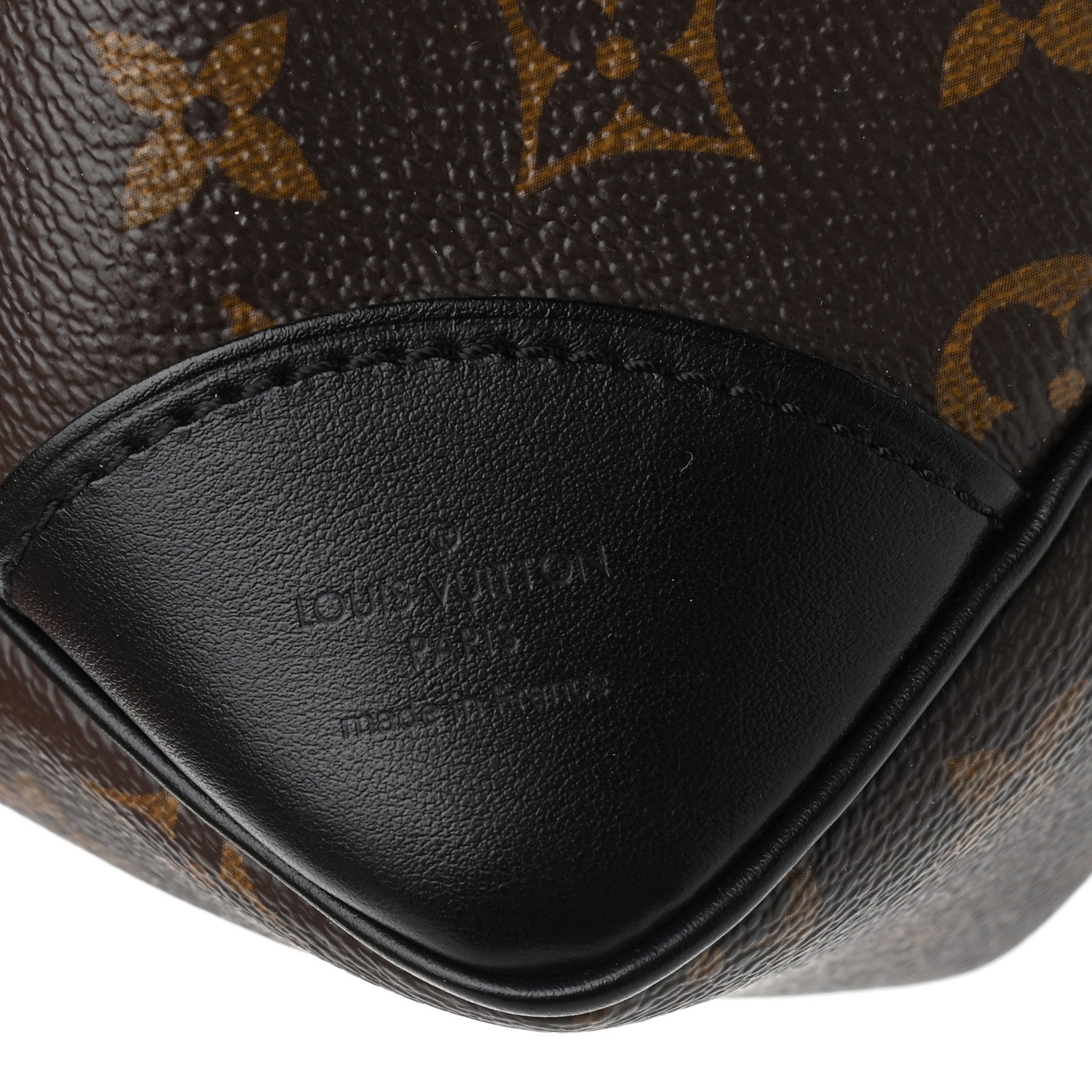 Louis Vuitton Monogram Odeon MM Black 6 of 9