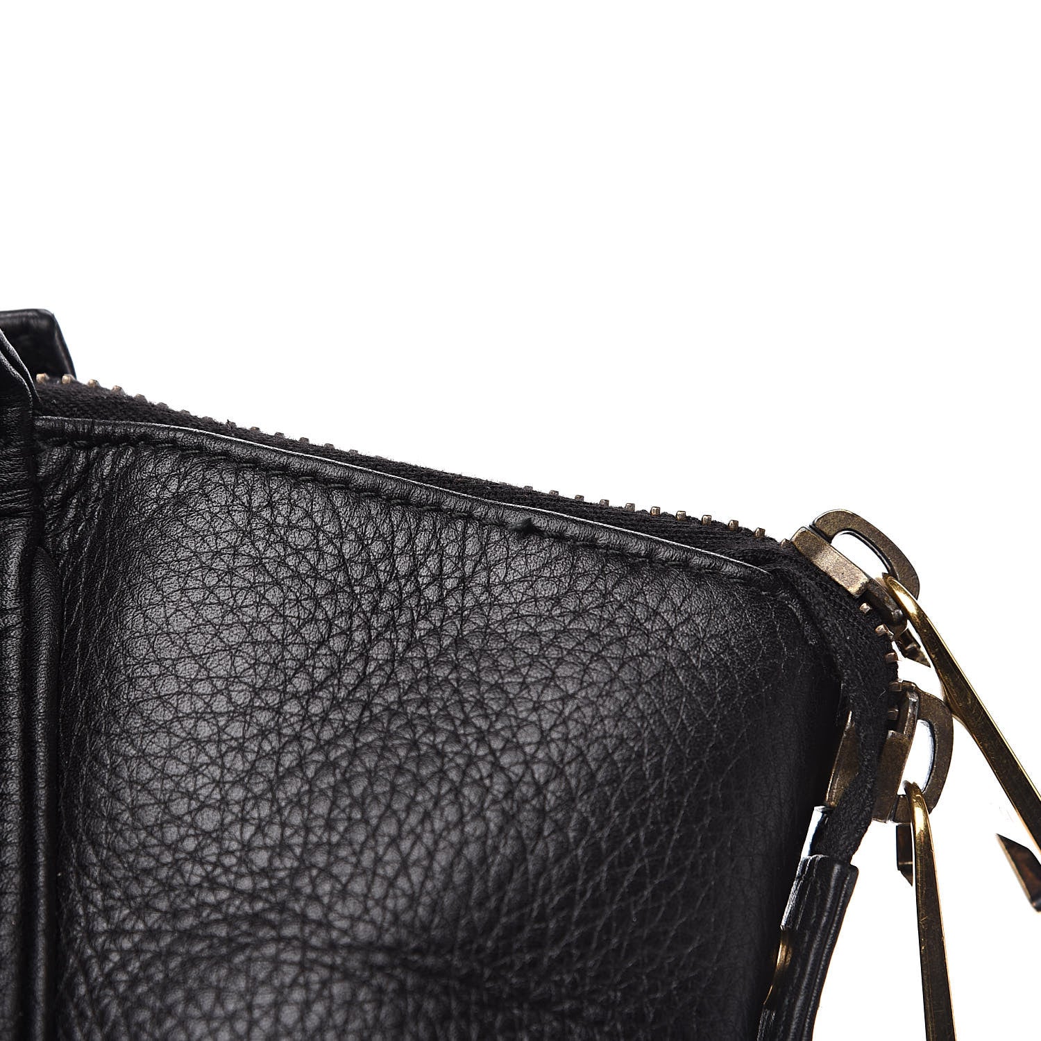 Gucci Pebbled Calfskin Medium 1973 Top Handle Satchel Black 12 of 19