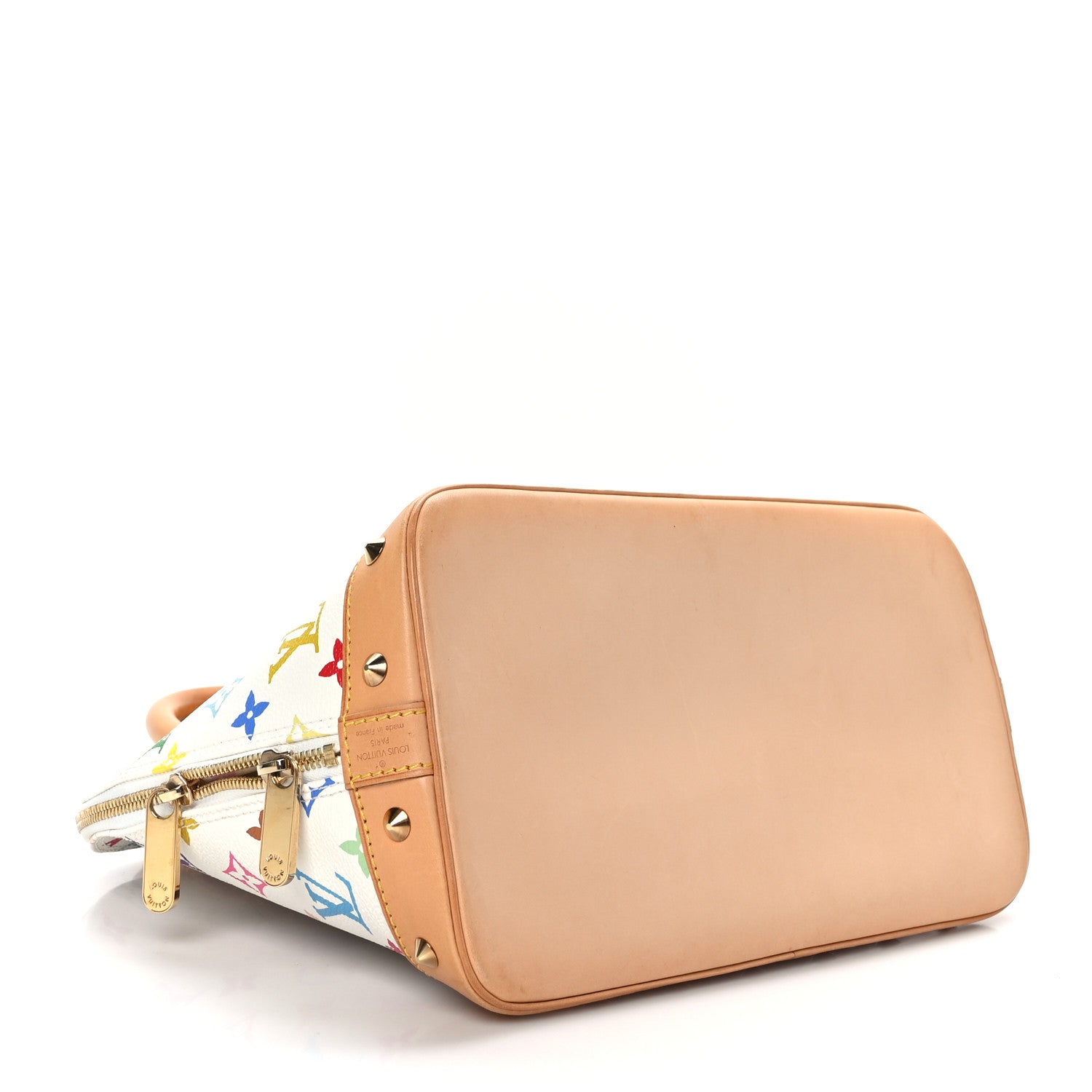 Louis Vuitton Monogram Multicolor Alma White 4 of 9