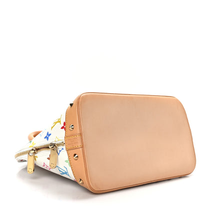 Louis Vuitton Monogram Multicolor Alma White 4 of 9