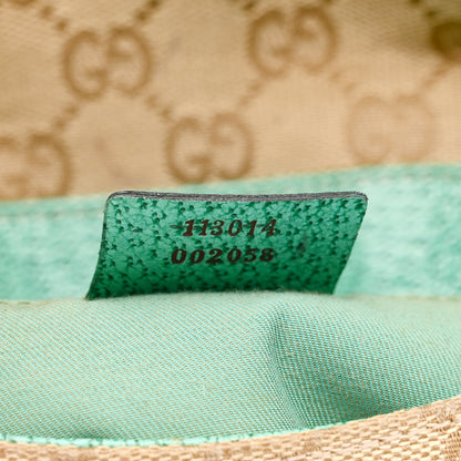 Gucci Monogram Satchel Bag Turquoise 6 of 15