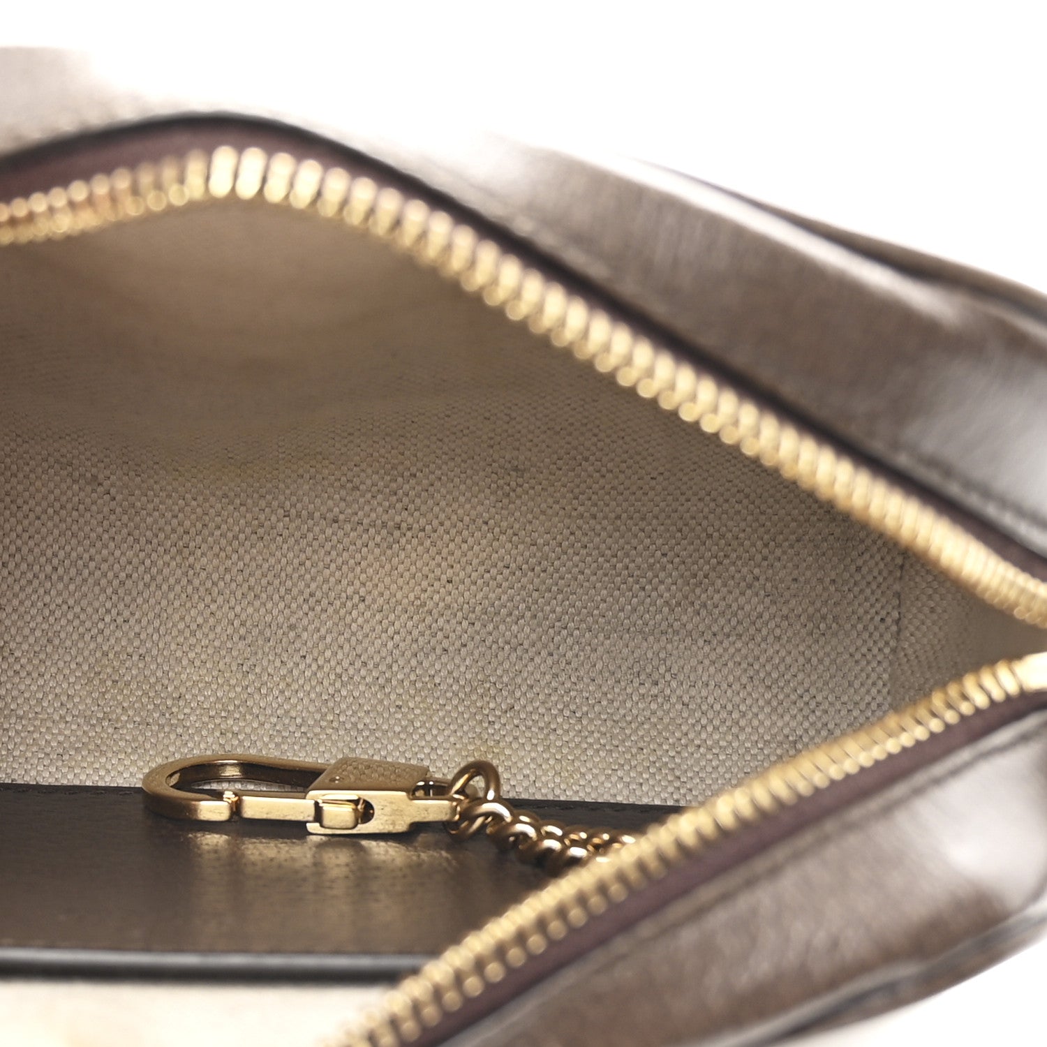 Gucci GG Supreme Monogram Textured Calfskin Super Mini Ophidia