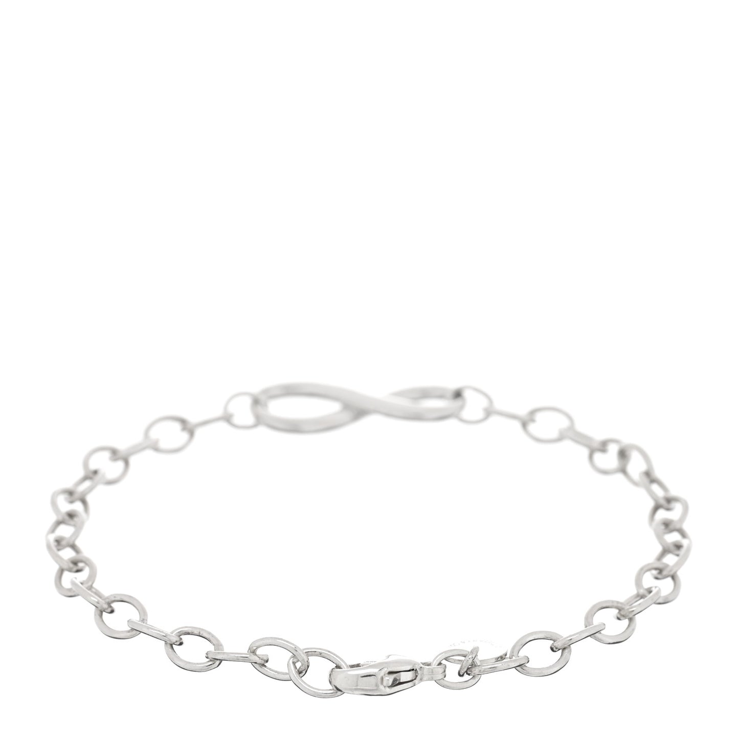 Sterling Silver Infinity Chain Bracelet
