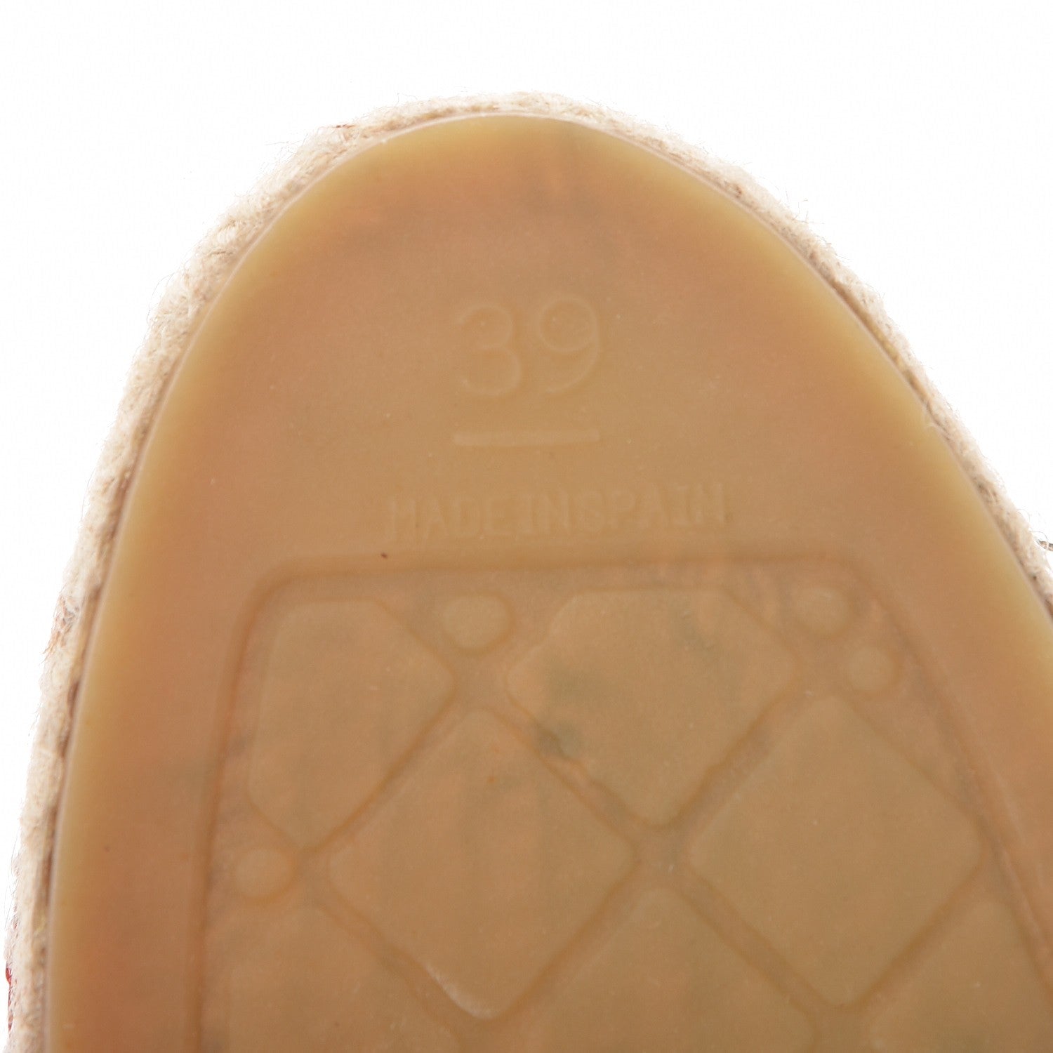 Chanel Lambskin CC Espadrilles 39 Red 7 of 10