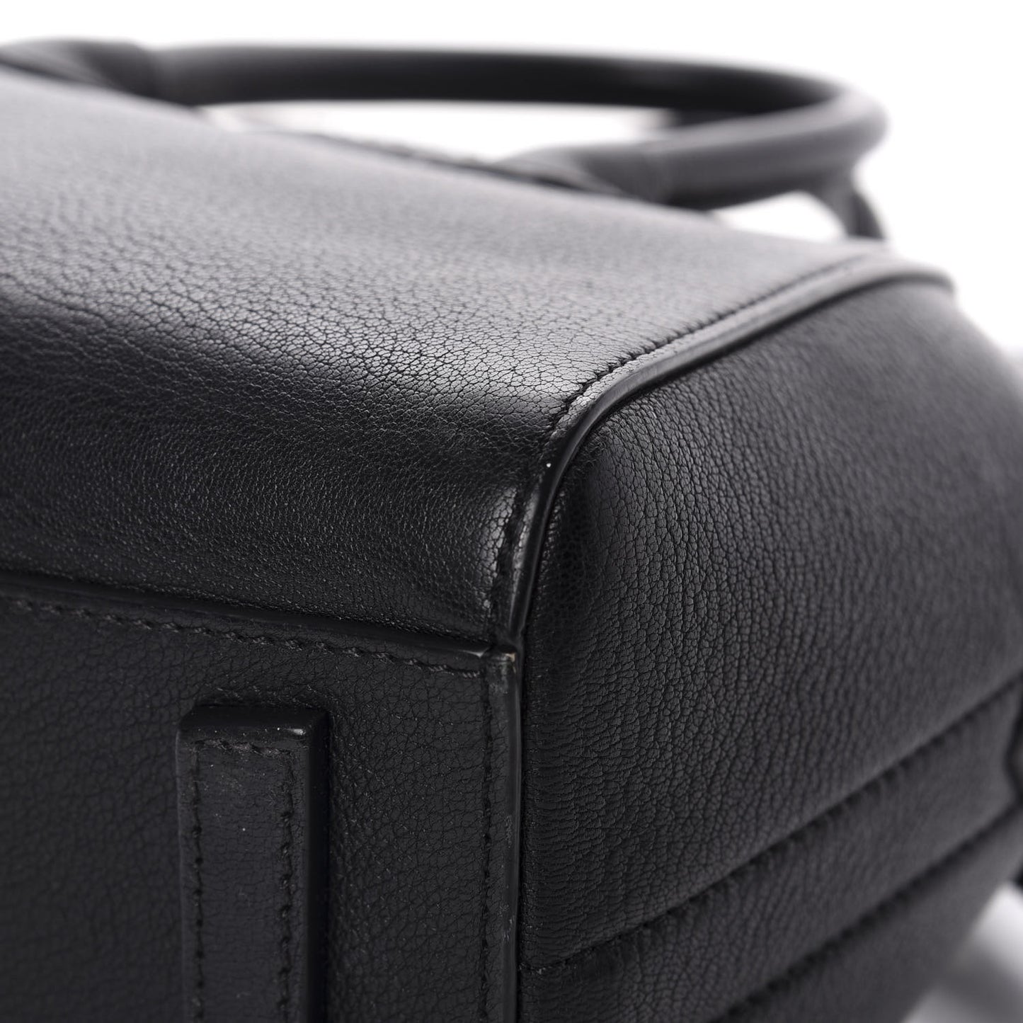Sugar Goatskin Mini Antigona Black