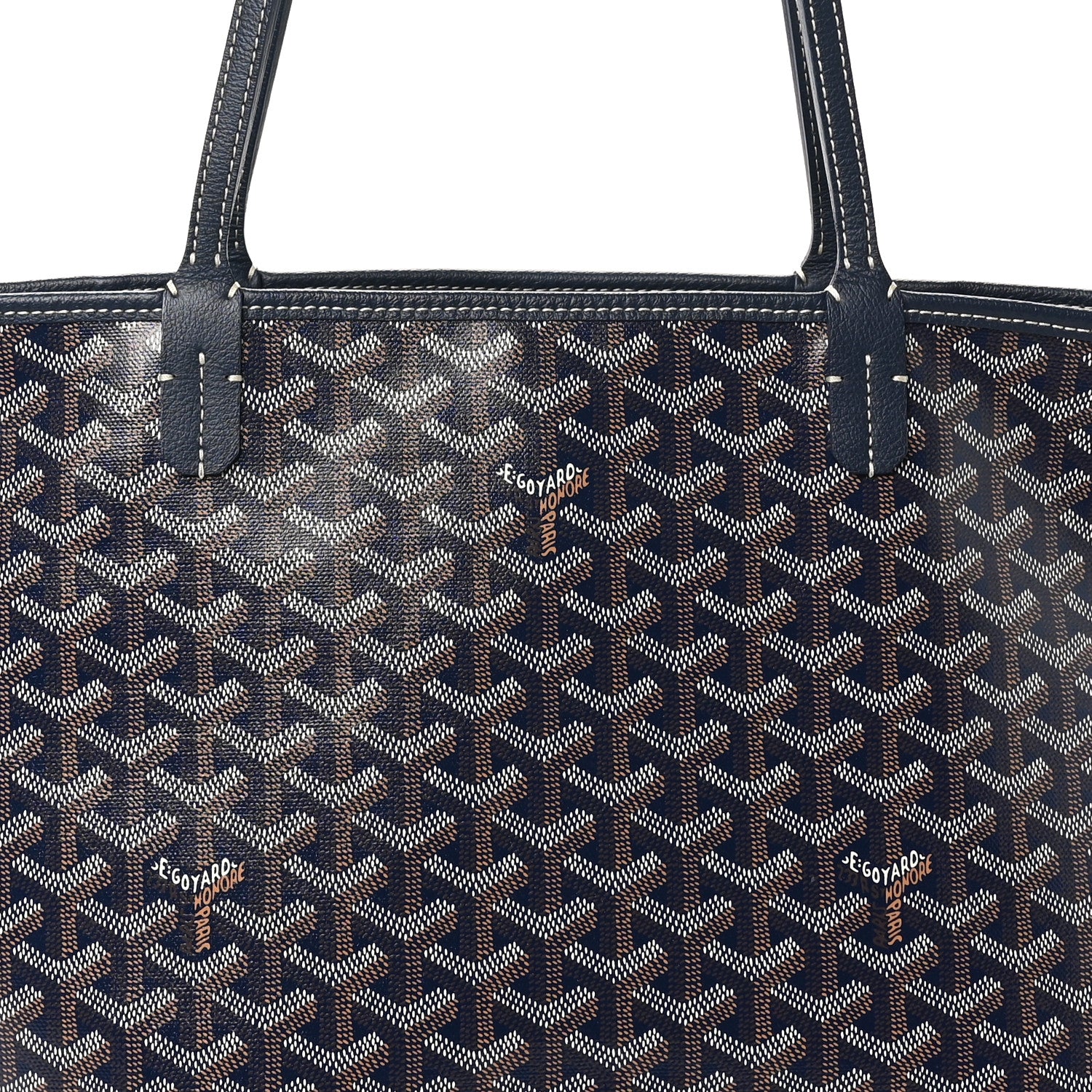 Goyard Goyardine Artois MM Navy 8 of 10