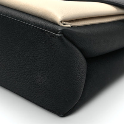Louis Vuitton Soft Calfskin My Lockme Top Handle Vanille Black 8 of 8